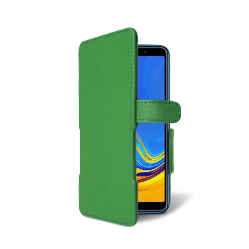 чохол-книжка на Samsung Galaxy A7 (2018) Зелений Stenk Prime фото 2