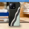 Чехол книжка Stenk Premium для Xiaomi 13 Чёрный