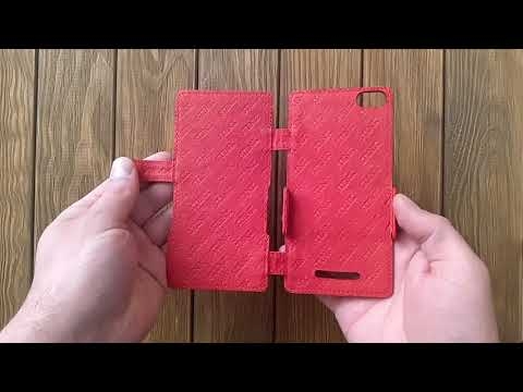 Чехол книжка Stenk Prime для Xiaomi Redmi 4A Красный Видео