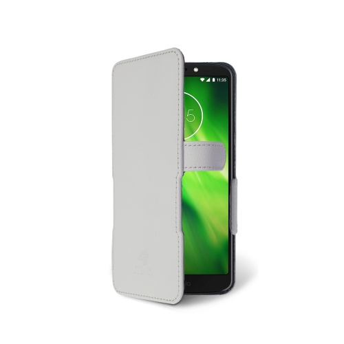 чохол-книжка на Motorola Moto G6 Play Білий Stenk Prime фото 2