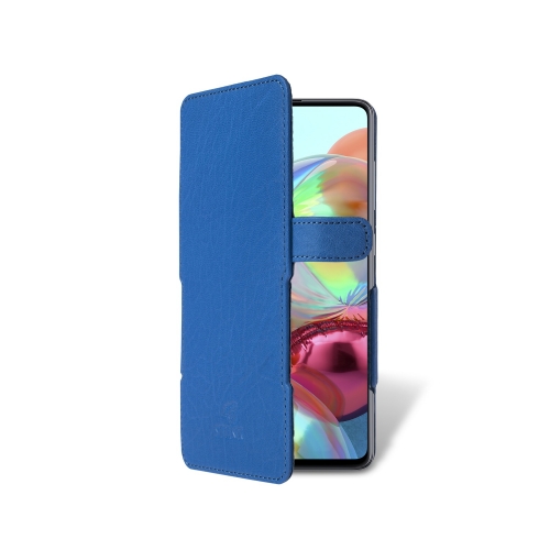 чехол-книжка на Samsung Galaxy A71 Ярко-синий Stenk Prime фото 3