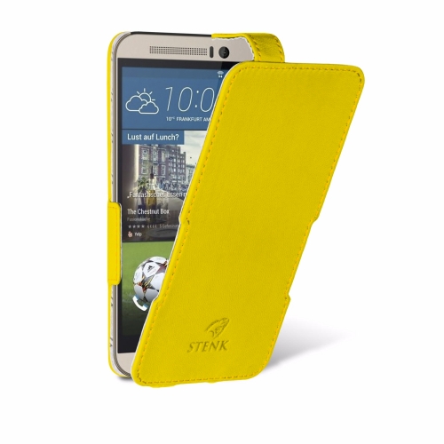 чохол-фліп на HTC One М9 Жовтий Stenk Сняты с производства фото 2