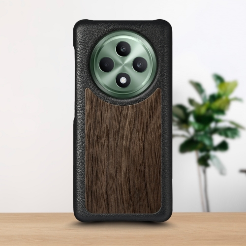 бампер на OPPO Reno12 F 4G Чорний Stenk WoodBacker фото 1