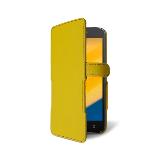 чохол-книжка на Motorola Moto C Plus (XT1723) Жовтий Stenk Сняты с производства фото 2