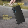 Шкіряна накладка Stenk Cover для Huawei Nova 5T Чорна