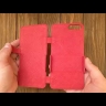 Чехол книжка Stenk Prime для Apple iPhone 8 Plus Красный Видео