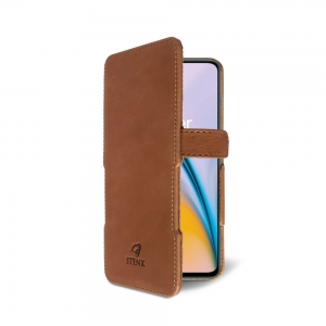 Чехол книжка Stenk Prime для OnePlus Nord 2 5G Camel