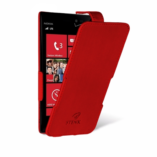 чохол-фліп на Nokia Lumia 928 Червоний Stenk Сняты с производства фото 1