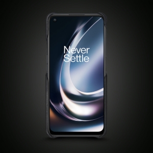 Шкіряна накладка Stenk WoodBacker для OnePlus Nord CE 2 Lite 5G Чорна