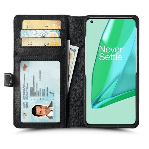 чохол-гаманець на OnePlus 9 Pro Чорний Stenk Premium Wallet фото 2