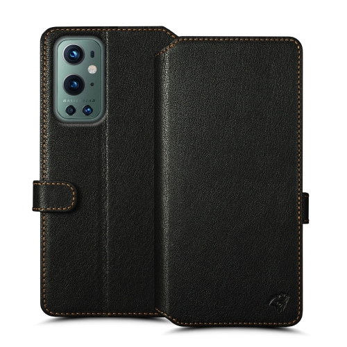 чехол-кошелек на OnePlus 9 Pro Черный Stenk Premium Wallet фото 1