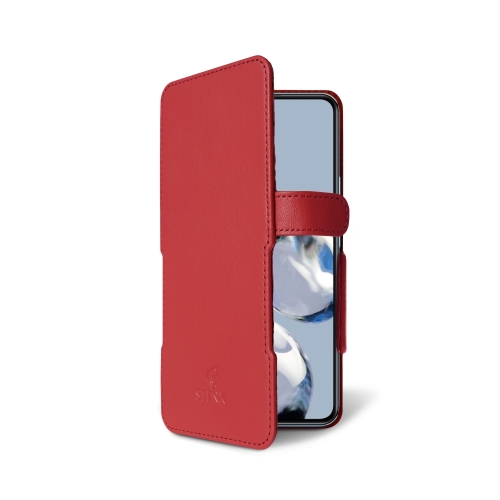 чехол-книжка на Xiaomi 12T Pro Красный  Prime фото 2