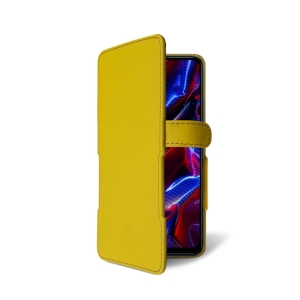 Чохол книжка Stenk Prime для Xiaomi Poco X5 Жовтий