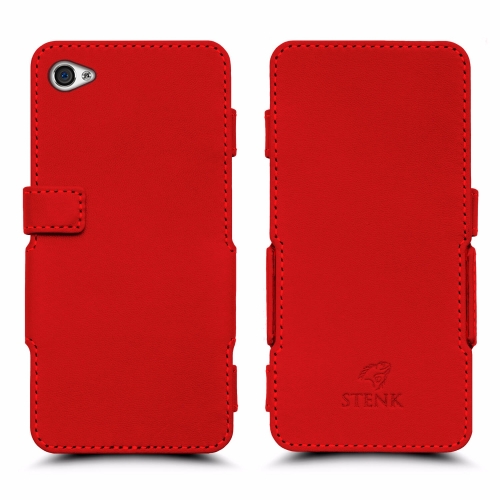 чохол-книжка на Apple iPhone 4 /4S Червоний Stenk Сняты с производства фото 1