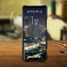 Кожаная накладка Stenk Reptile Cover для Sony Xperia 1 V Чёрная