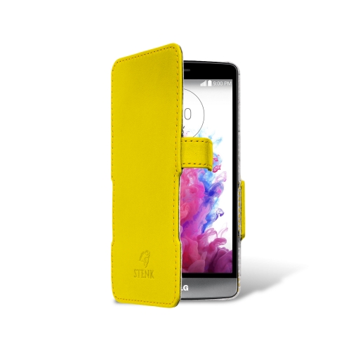 чохол-книжка на LG G3s Duo D724 Жовтий Stenk Сняты с производства фото 2