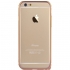 Бампер Devia для iPhone 6 Buckle Curve Champagne Gold