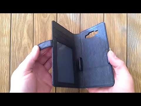 Чохол книжка Stenk Wallet для Samsung Galaxy J5 (2016) чорний Відео