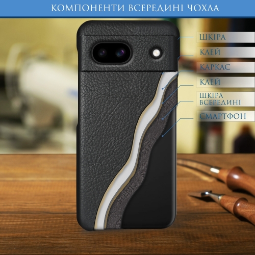 бампер на Google Pixel 8a Черный Stenk Cover фото 4