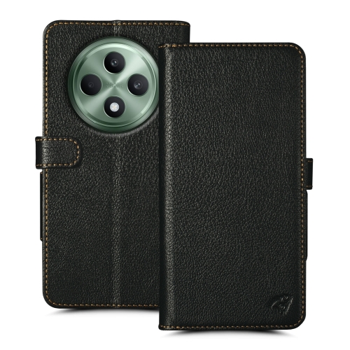чехол-книжка на OPPO Reno12 FS Черный Stenk Wallet фото 1