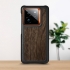 Шкіряна накладка Stenk WoodBacker для Realme GT 7 Pro Чорний
