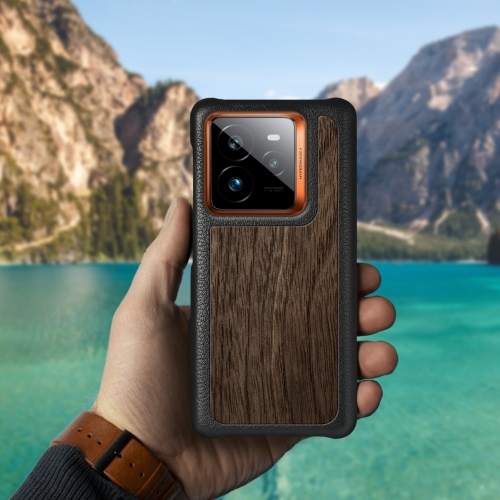 бампер на Realme GT 7 Pro Чорний Stenk WoodBacker фото 3