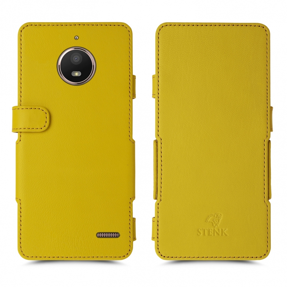 

Чехол книжка Stenk Prime для Motorola Moto E4 (XT1762) Желтый