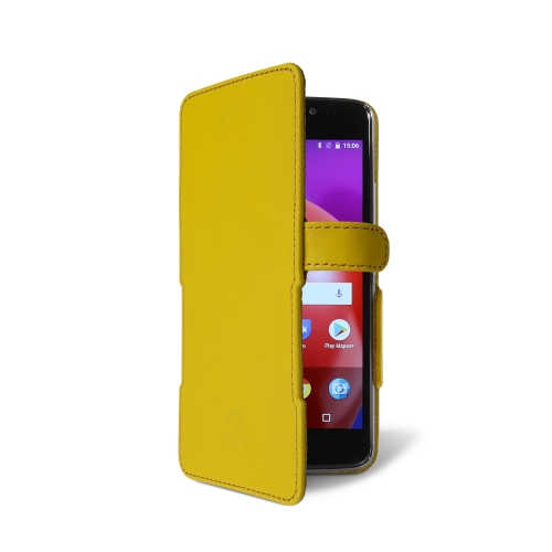 чохол-книжка на Motorola Moto E4 (XT1762) Жовтий Stenk Сняты с производства фото 2