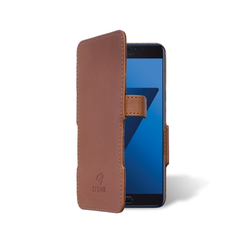чохол-книжка на Samsung Galaxy C7 Pro Світло-коричневий Stenk Сняты с производства фото 2