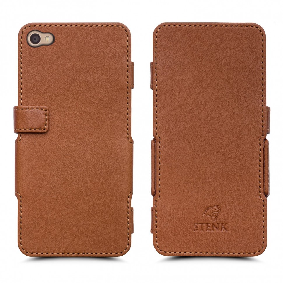 

Чехол книжка Stenk Prime для Nomi i506 Shine Camel, Светло-коричневый