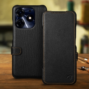 Чехол книжка Stenk Premium для TECNO Spark 10 Pro Чёрный