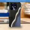 Чехол книжка Stenk Premium для TECNO Spark 10 Pro Чёрный