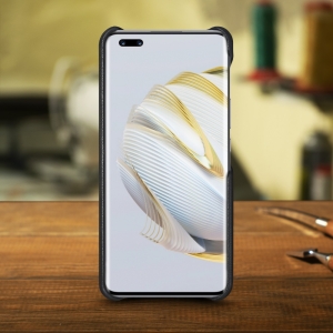 Шкіряна накладка Stenk Cover для HuaWei Nova 10 Pro Чорна