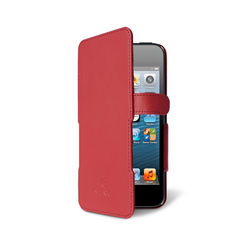 чохол-книжка на Apple iPhone 5 /5S Червоний Stenk Сняты с производства фото 2