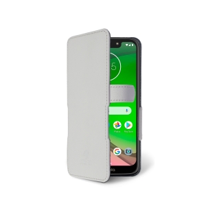Чохол книжка Stenk Prime для Motorola Moto G7 Play Білий