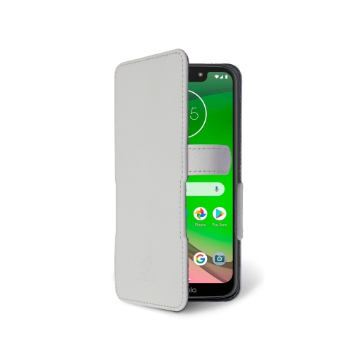 чехол-книжка на Motorola Moto G7 Play Белый Stenk Prime фото 2