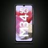 Шкіряна накладка Stenk WoodBacker для Samsung Galaxy M34 5G Чорна