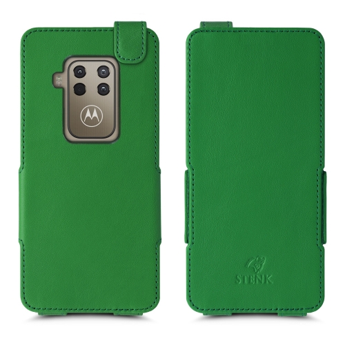 чехол-флип на Motorola One Zoom Зелёный Stenk Prime фото 1