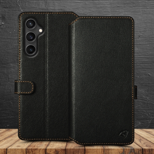 чохол-гаманець на Samsung Galaxy S23 FE Чорний Stenk Premium Wallet фото 1