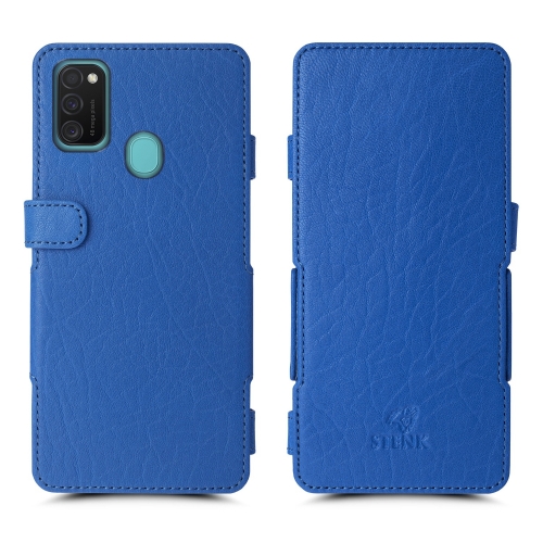 чехол-книжка на Samsung Galaxy M21 Ярко-синий Stenk Prime фото 1