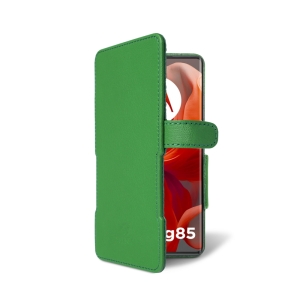 Чехол книжка Stenk Prime для Motorola Moto G85 Зелёный