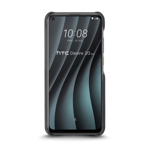 Шкіряна накладка Stenk Cover для HTC Desire 20 Pro Чорна