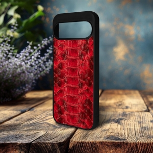 Накладка SkinBacker Python Scales для Google Pixel 9 Pro Червоний