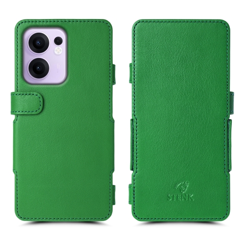 чохол-книжка на OPPO Reno13 F 4G Зелений  Prime фото 1