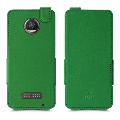 чохол-фліп на Motorola Moto Z2 Play Зелений Stenk Prime фото 1