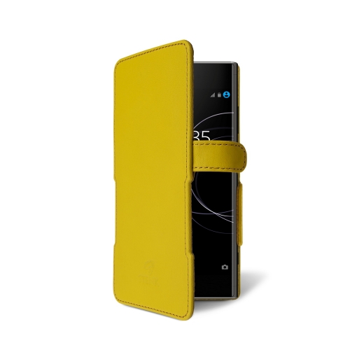 чехол-книжка на Sony Xperia XA1 Plus Желтый Stenk Prime фото 2