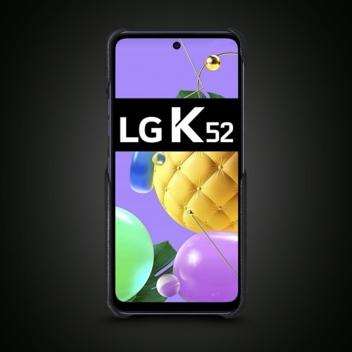 бампер на LG K52 Чорний Stenk Cover WoodBacker фото 2