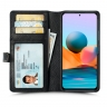 Чехол книжка Stenk Premium Wallet для Xiaomi Redmi Note 10 Pro Чёрный