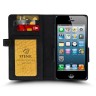 Чохол книжка Stenk Wallet для Apple iPhone 5S Чорний