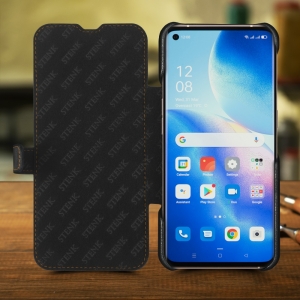Чохол книжка Stenk Premium для OPPO Find X3 Neo Чорний